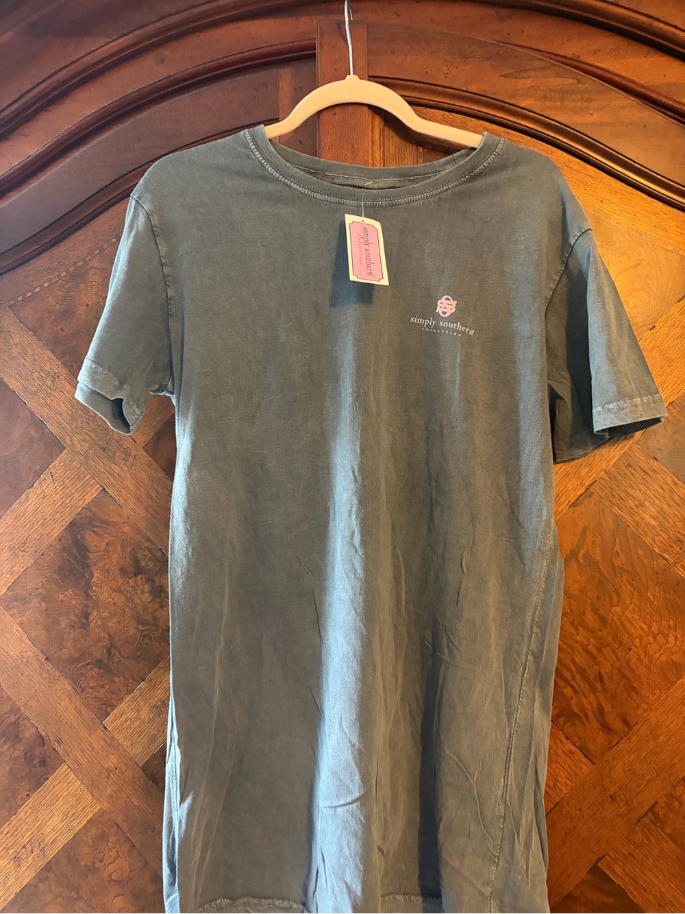 Simply Southern Women’s Short Sleeve Tee - Grey